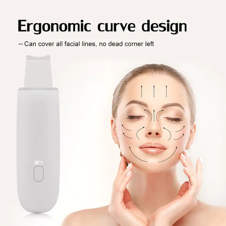 Hailicar Ultrasonic Exfoliating Skin Scraper Device