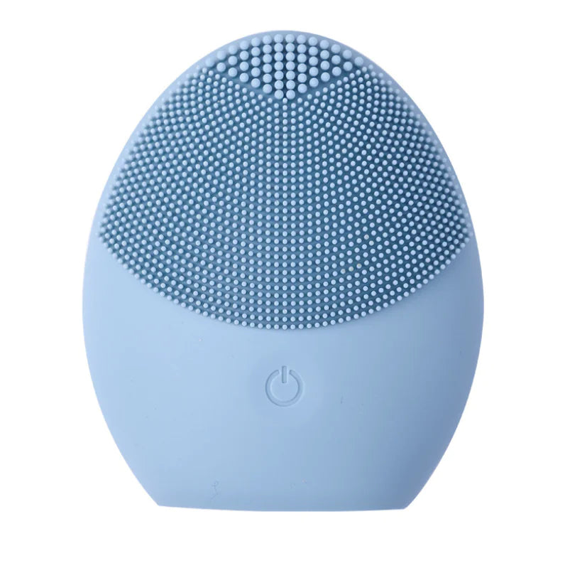 Electric Silicone Facial Cleansing Device - Waterproof