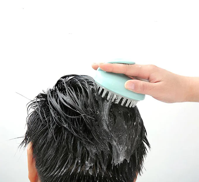 FaSoLa Silicone Scalp Massager Brush for Adults